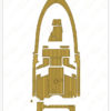 Fishing Raptor 23 - Piso Náutico Jett Deck
